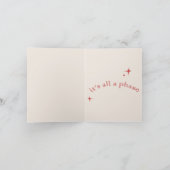 It's All A Phase カード (内部)