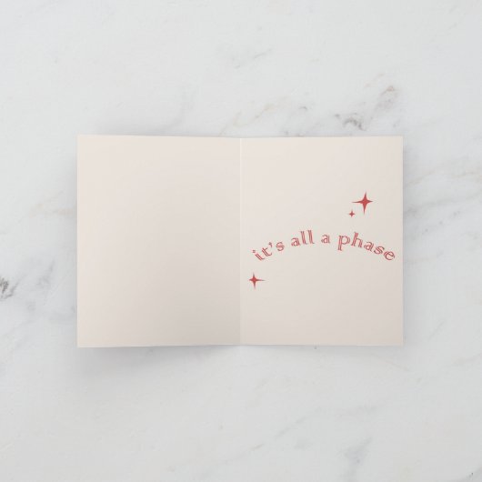 It's All A Phase カード (内部)