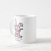 It's all about me deal with it funny bunny Mug コーヒーマグカップ (正面左)