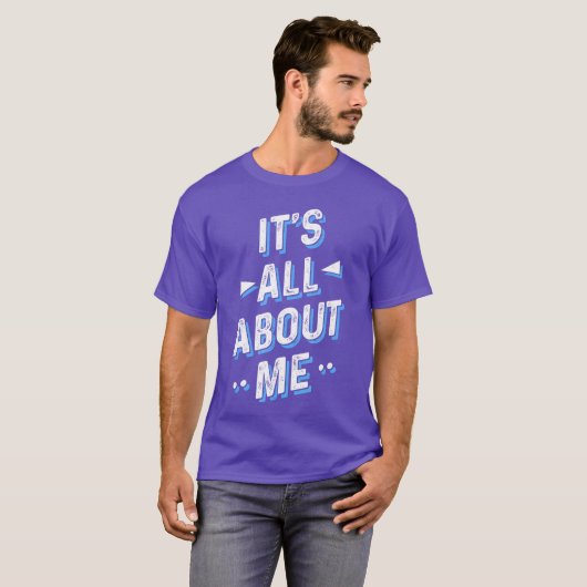 Its All About Me girl Tシャツ (正面フル)
