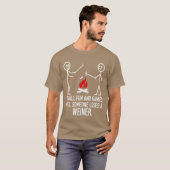 Its All Fun And Games Camping Stick Figure Joke fr Tシャツ (正面フル)