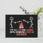 Its All Fun And Games Until Someone Loses A Weiner 招待状 (スタンド正面)