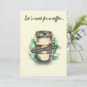 It's always coffee time 招待状 (スタンド正面)