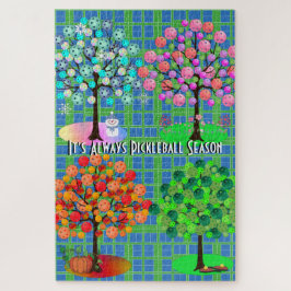 It's Always Pickleball Season - Four Seasons Tree ジグソーパズル