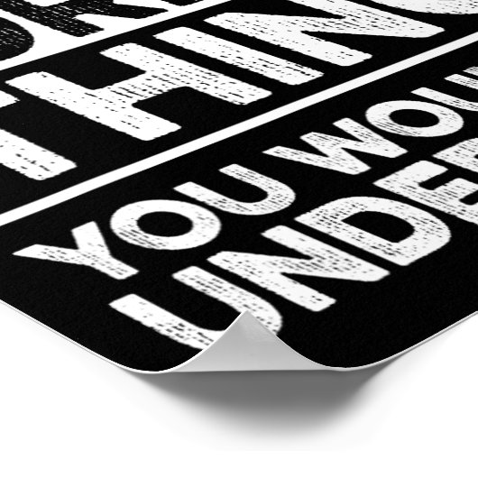 It's An Adrian Thing You Wouldn't Understand Funny ポスター (角)