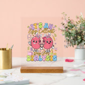 It's An Egg Cellent Day For Dialysis Easter Day T- アクリルサイン (ウェディング)