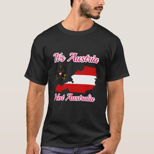 It's Austria not Australia, Austria no Australia  Tシャツ (正面)