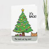 Its Back The Best Cat Toy Ever カード (正面)