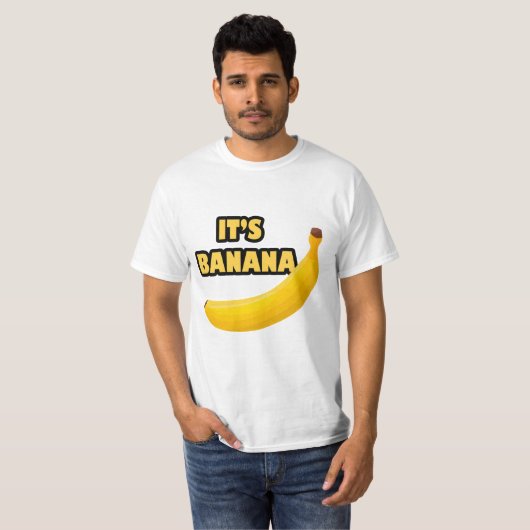 It's Banana Tシャツ (正面フル)