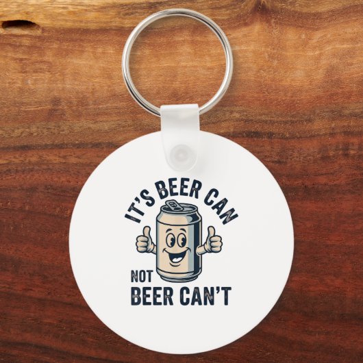 Its Beer Can Not Beer キーホルダー (正面)