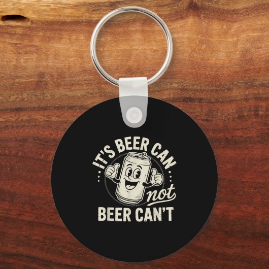 It's Beer Can Not Beer Can't  キーホルダー (正面)
