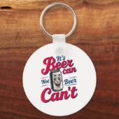 It's Beer Can Not Beer Can't  キーホルダー (正面)