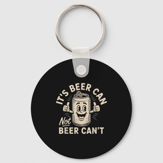 It's Beer Can Not Beer Can't  キーホルダー (正面)