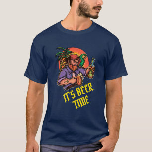 It's Beer Timeのカスタマイズおもしろい可能 Tシャツ