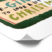 It's Beginning To Look A Lot Like Tails Funny Chri ポスター (角)