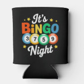 It's Bingo Night"– Colorful Bingo Balls  缶クーラー (裏面)