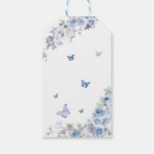 It's Boy Blueフローラクレストありがとう ギフトタグ (裏面)