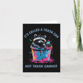 It's Called Trash Can Not Trash Cannot Funny Racco カード (正面)