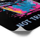 It's Called Trash Can Not Trash Cannot Funny Racco ポスター (角)