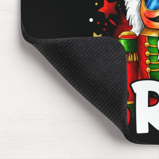 It's Christmas Bruh Nutcracker Boys Kids Xmas Chri マウスパッド (コーナー)