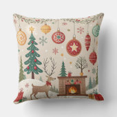 It's Christmas Time cushion Kissen クッション (裏面)