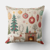 It's Christmas Time cushion Kissen クッション (正面)