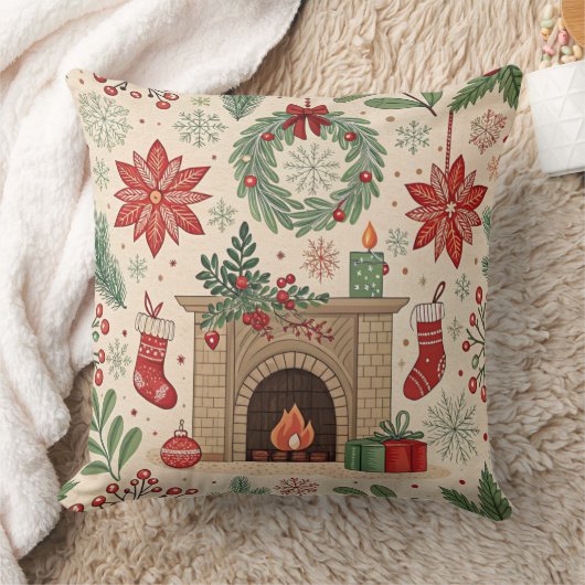 It's Christmas Time cushion Kissen クッション (ブランケット)