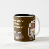 It's Coffee Time, Gnomies! ツートーンマグカップ (正面右)