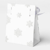 It's Cold Outside Pink Bow Baby Shower Favor Box フェイバーボックス (裏面サイド)