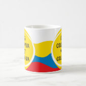 It's Colombia not Columbia コーヒーマグカップ (中央)