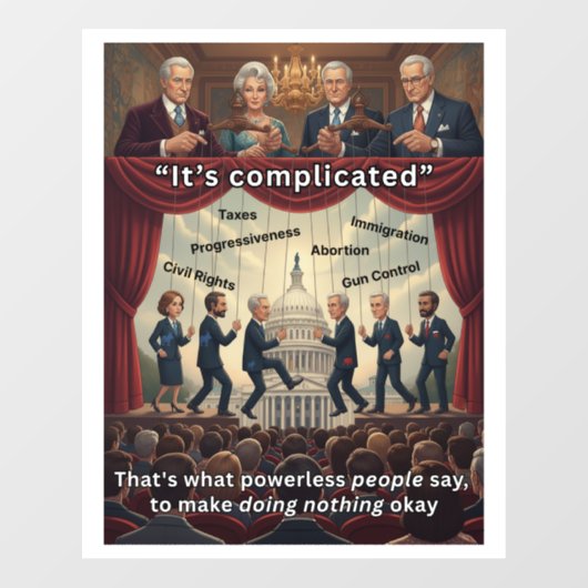 Its Complicated ウィンドウサイン (シート)