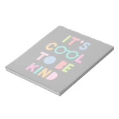 It's Cool To Be Kind ノートパッド (回転)