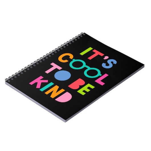 It's Cool To Be Kind ノートブック (左側)