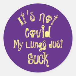 It's Covidではない ラウンドシール