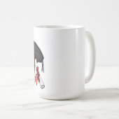 It's Doctor Now – 博士後期課程の卒業カード コーヒーマグカップ (正面右)