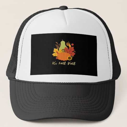 It's Fall Y'all トレンディーな美意識スタイル キャップ (正面)