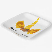 It's Fall Y'all Autumn Unicorn Party Paper Plates ペーパープレート (傾斜あり)