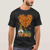 It's Fall Y'all Cute Gnomes Pumpkin Autumn Tree Fa Tシャツ (正面)