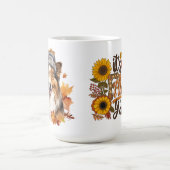 It's Fall Ya'll Dog-Themed Mug コーヒーマグカップ (中央)