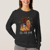 It's Fall Y'all Golden Retriever Dog Pumpkin Fall  Tシャツ (正面)