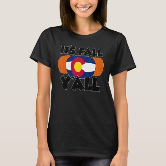 It's Fall Y'all Thanksgiving Pumpkin Germany Tシャツ (正面)