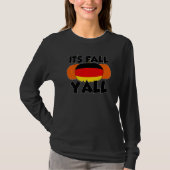 It's Fall Y'all Thanksgiving Pumpkin Italy  1 Tシャツ (正面)