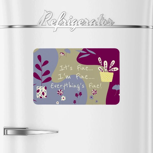 It's Fine Flexible Photo Magnet マグネット