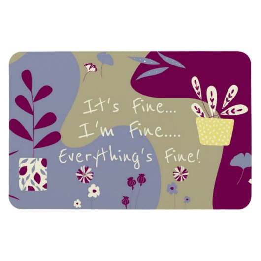 It's Fine Flexible Photo Magnet マグネット (横)