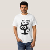 IT'S FINE I AM FINE! Tシャツ (正面フル)