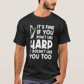 it's fine if you don't like harp harps tシャツ (正面)