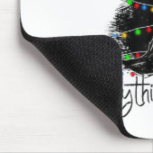 Its Fine I'm Fine Everything Is Fine Christmas Bla マウスパッド (コーナー)