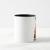 Its Fine Im Fine Everything, Meme Dog Coffee マグカップ (中央)