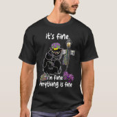 It's Fine I'm Fine Everything's Fine Mardi Gras Ca Tシャツ (正面)