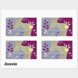 It's Fine... Sticker 長方形シール